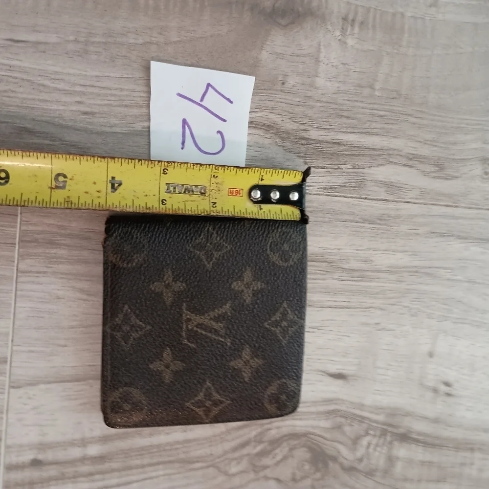 LV Louis Vuitton Monogram Bi-Fold Portefeuille Marco Men’s Wallet